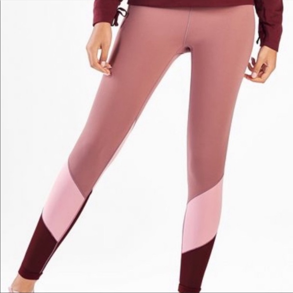 Fabletics mid-rise powerhold leggings size S